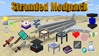 Stranded Modpack Bedrock Edition Addon MCPE [upl. by Cas]