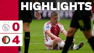 Highlights Ajax  Feyenoord  Eredivisie [upl. by Low]