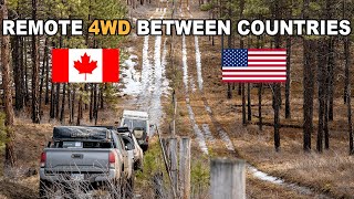 Border Line 4WD Route  400 Kilometres Offroad Chasing The Kootenay River [upl. by Merdith]