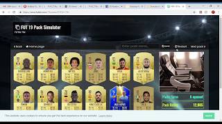 FIFA 19 Pack Opener TOTW 75K FUTBIN this one sucked [upl. by Neeluj847]