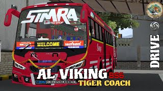 AL VIKING  BS6  TIGER COACH  TEAM AKBDA [upl. by Ellynad906]