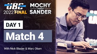 UBC 2022 Final MOCHY vs SANDER Match 4 Backgammon [upl. by Kravits]