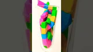 ASMR Satisfying Video Clip Of Rainbow Mixing Crunchy Kinetic Sand118httpsyoutubeulENyIcU6c8 [upl. by Aizti]