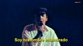 SOY TU HOMBRE ENAMORADO con letra Danny Cabuche [upl. by Imoyaba]