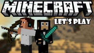 Minecraft  Lets Play  Ep 15  The Nether Portal [upl. by Elidad]