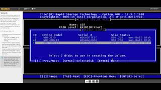 623  Prepare Disks for Install SETTING UP RAID ARRAYS [upl. by Jesselyn]