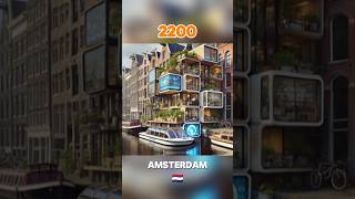 How Will Amsterdam Change Over 3000 Years ai evolution amsterdam holanda holand netherlands [upl. by Piotr116]