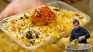 Aloo wali biryani recipe  5kg Commercial style aloo wali biryani recipe by  Farooq ghouri [upl. by Alby]