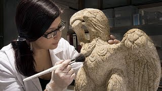 Fantastic Roman eagle sculpture found in London [upl. by Neelasor790]