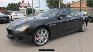 2014 Maserati Quattroporte GTS Start Up Exhaust and In Depth Review [upl. by Greeson]