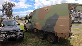 6x6 Land Rover Perentie Ambulance First Look [upl. by Ihcehcu]