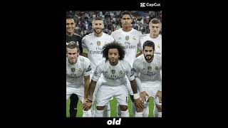 Real Madrid old and new team [upl. by Siari]