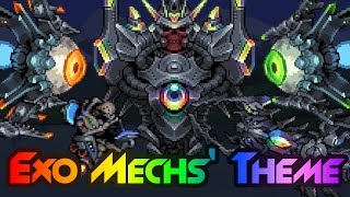 Terraria Infernum Mod Music  quotCatastrophic Fabricationsquot  Theme of The Exo Mechs [upl. by Matteo905]