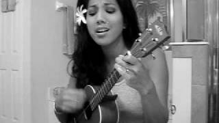 Kanaka Wai Wai Hawaiian Hymn written by John K Almeida Ukulele Cover by tropicalbabyv [upl. by Idolah13]