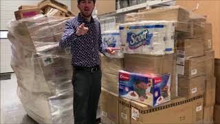 Unboxing Two Liquidation Pallets from Smartlotscom [upl. by Uird]