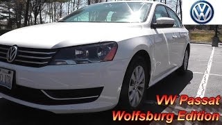 2015 Volkswagen Passat Wolfsburg Edition Review [upl. by Leuamme934]