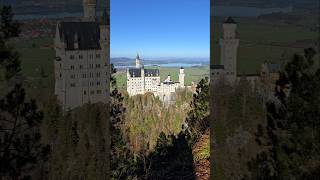 🤯 Beautiful Schloss Neuschwanstein disneycastle disney castle Neuschwanstein kingludwig Bayern [upl. by Grosz]