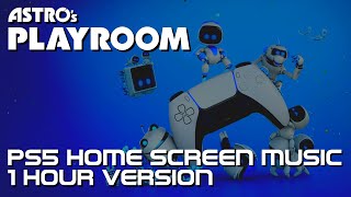 Astros Playroom PS5 Home Screen Music  1 Hour Version [upl. by Munafo]