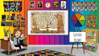 Artbxorg Presents Gustav Klimt  The Tree of Life [upl. by Najram71]