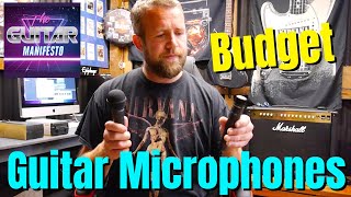 Best Budget Microphone to Mic a Guitar Amp Comparison Behringer Vs Stagg [upl. by Ober363]