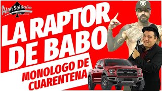 LA RAPTOR DE BABO Monólogo │ Alan Saldaña [upl. by Oigolue]