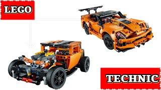 Corvette ZR1 amp Hot Rod LEGO Technic 42093 legospeedbuild [upl. by Landy683]