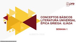 Literatura  Semana 01  Pre San Marcos Ciclo 2023II [upl. by Tomlin172]