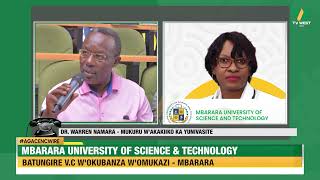 Agacencwire Mbarara University of Science and Technology batungire VC womukazi owokubanza [upl. by Yecnay]