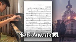 quotAmusement Parkquot from quotNieR Automataquot  Piano Cover  Sheets [upl. by Scevor]