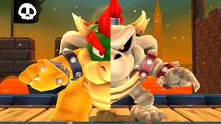 Super Mario 3D Land  All Bosses [upl. by Keeley]