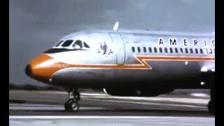 American Convair CV990 Astrojet Promo Spot  1962 [upl. by Atiekan414]