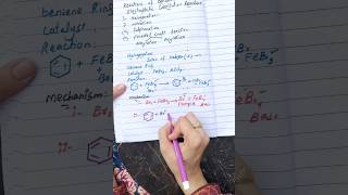 Reactions of benzene halogenation organic chemistry class 12 [upl. by Atinor]