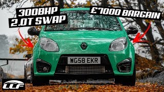 THE 300BHP RENAULT TWINGO RS 20T ENGINE SWAP [upl. by Salomon282]