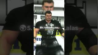 TOP 10 STRONGEST MAN IN THE WORLD [upl. by Enneira14]