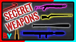 ALL HIDDEN Weapons In GTA Online [upl. by Heddie]