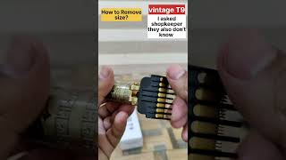 Famous vintage trimmer T9  error  how to fix 🫶 best shorts [upl. by Atsiuqal]