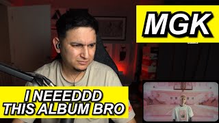 EMOTIONAL DAMAGE MACHINE GUN KELLY DONT LET ME GO FIRST REACTION [upl. by Rodenhouse411]