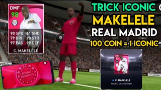 Trik cara mendapatkan ikonik makelele iconic moment real madrid pes 2021 [upl. by Ssyla]