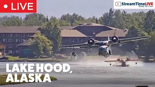 Lake Hood Seaplane Base  Anchorage AK USA  StreamTime LIVE [upl. by Ashton]