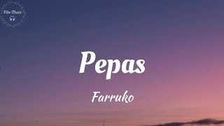 Farruko  Pepas Lyrics 🎵 [upl. by Hannon758]