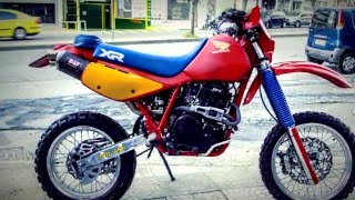 2016 Honda XR700 Rebuild Yoshimura Exhaust Sound [upl. by Nylehtak]