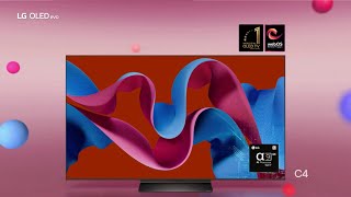 C4  Exploring the AI Brilliance of LG OLED C4 AI TV  Powered by α9 Gen7 AI Processor [upl. by Aynuat]