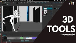 Storyboard Pro 24  3D Tools [upl. by Sesilu]