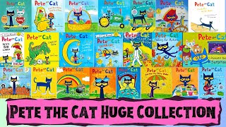 1hr of Pete the Cat Huge Collection Kids Picture Story Books  Watch Listen Learn amp Enjoy as Well [upl. by Piotr]