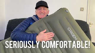 This Single Camping Mat is Massive  Origem Self Inflating Camping Mat Review [upl. by Llerral]