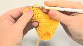 How to Invisible Decrease in Single Crochet sc dec [upl. by Lenes]