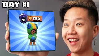 I Pushed 7 Brawlers for 7 Days [upl. by Esinal151]