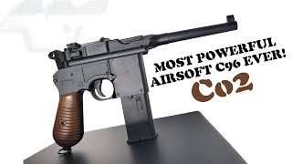 UMAREX LEGENDS MAUSER C96  M712  Co2  Blowback  Airsoft Unboxing [upl. by Wesley151]