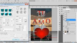 Tutorial de Photoshop  quotTarjeta de San Valentínquot  Ep29 [upl. by Noied]