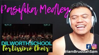 quotPASIFIKA MEDLEYquot  Dilworth School Fortissimo Choir  REACTION vids with Bruddah Sam [upl. by Cherise]